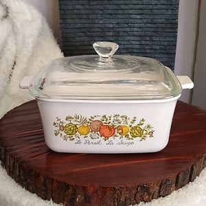 🛑Vintage Corningware Spice of Life Dish